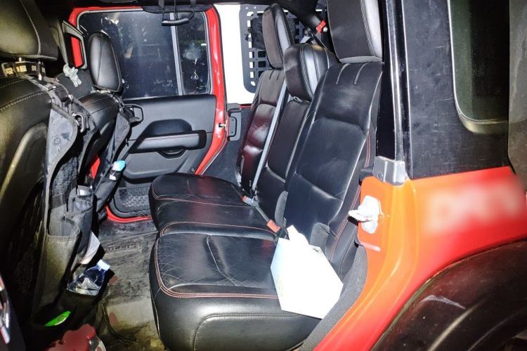 Used Jeep Wrangler 2018 2.0T Rubicon Four-Door Edition Left Rear Seat
