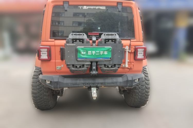 Used Jeep Wrangler 2018 2.0T Rubicon Four-Door Edition Rear