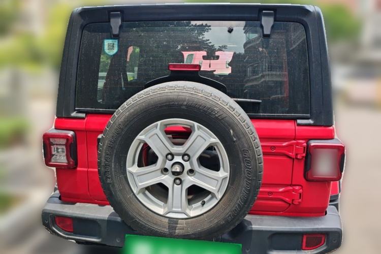 Used Jeep Wrangler 2018 2.0T Sahara Four-Door Edition Rear