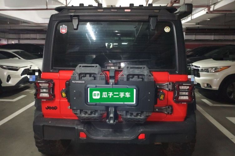Used Jeep Wrangler 2018 2.0T Rubicon Four-Door Edition Rear