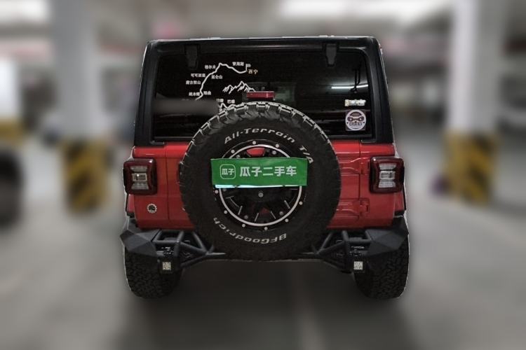 Used Jeep Wrangler 2018 2.0T Sahara Four-Door Edition Rear