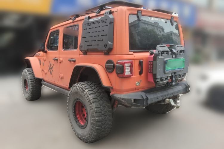 Used Jeep Wrangler 2018 2.0T Rubicon Four-Door Edition Rear Left 45 Deg