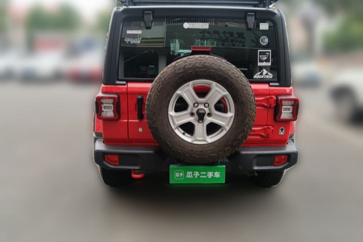 Used Jeep Wrangler 2018 2.0T Sahara Four-Door Edition Rear