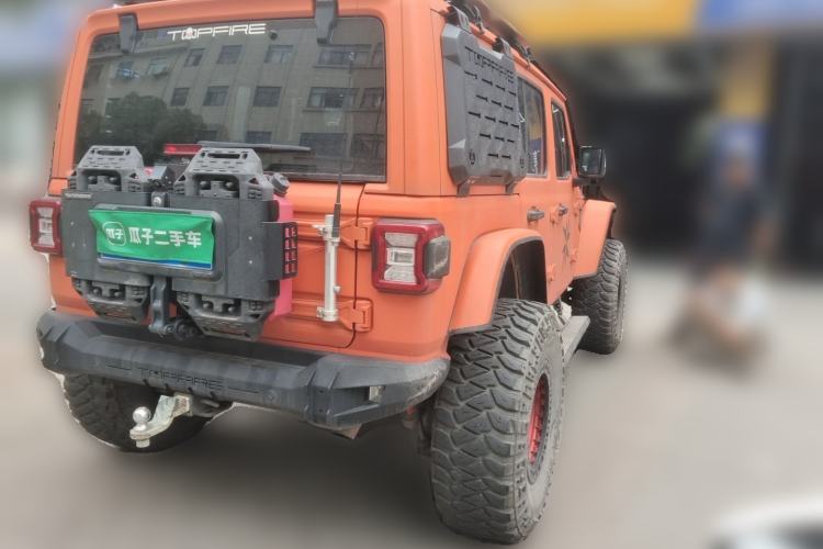 Used Jeep Wrangler 2018 2.0T Rubicon Four-Door Edition Rear Right 45 Deg