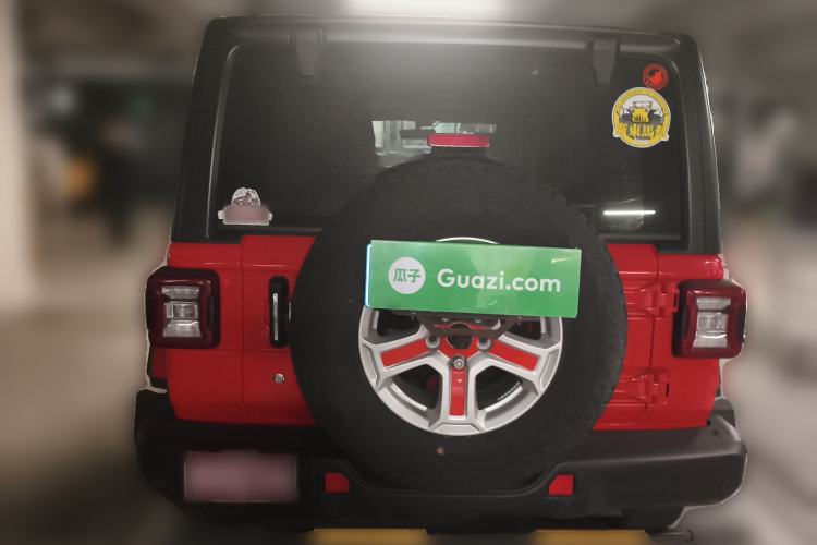 Used Jeep Wrangler 2018 2.0T Sahara Four-Door Edition Rear