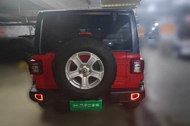 Used Jeep Wrangler 2018 2.0T Sahara Four-Door Edition Rear
