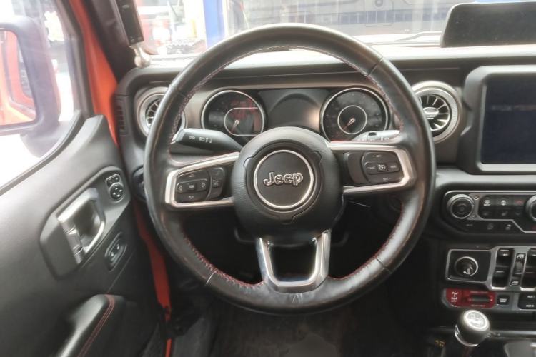 Used Jeep Wrangler 2018 2.0T Rubicon Four-Door Edition Steering Wheel