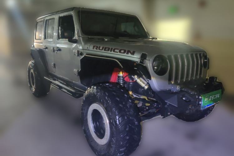 Used Jeep Wrangler 2018 2.0T Rubicon Four-Door Edition Front Right 45 Deg