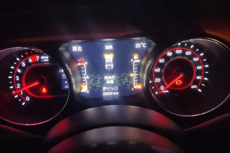 Used Jeep Wrangler 2018 2.0T Rubicon Four-Door Edition Instrument Cluster