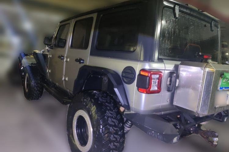 Used Jeep Wrangler 2018 2.0T Rubicon Four-Door Edition Rear Left 45 Deg