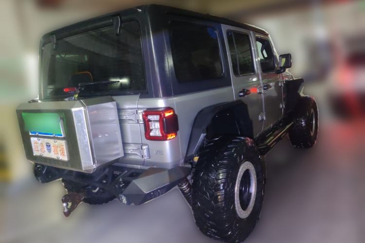 Used Jeep Wrangler 2018 2.0T Rubicon Four-Door Edition Rear Right 45 Deg