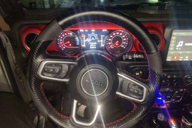 Used Jeep Wrangler 2018 2.0T Rubicon Four-Door Edition Steering Wheel