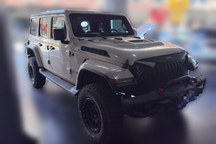 Used Jeep Wrangler 2018 2.0T Sahara Four-Door Edition Front Right 45 Deg