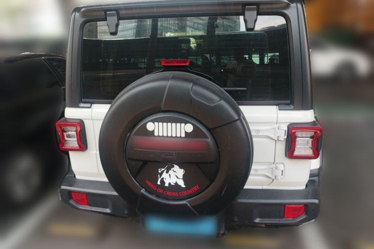 Used Jeep Wrangler 2018 2.0T Sahara Four-Door Edition Rear