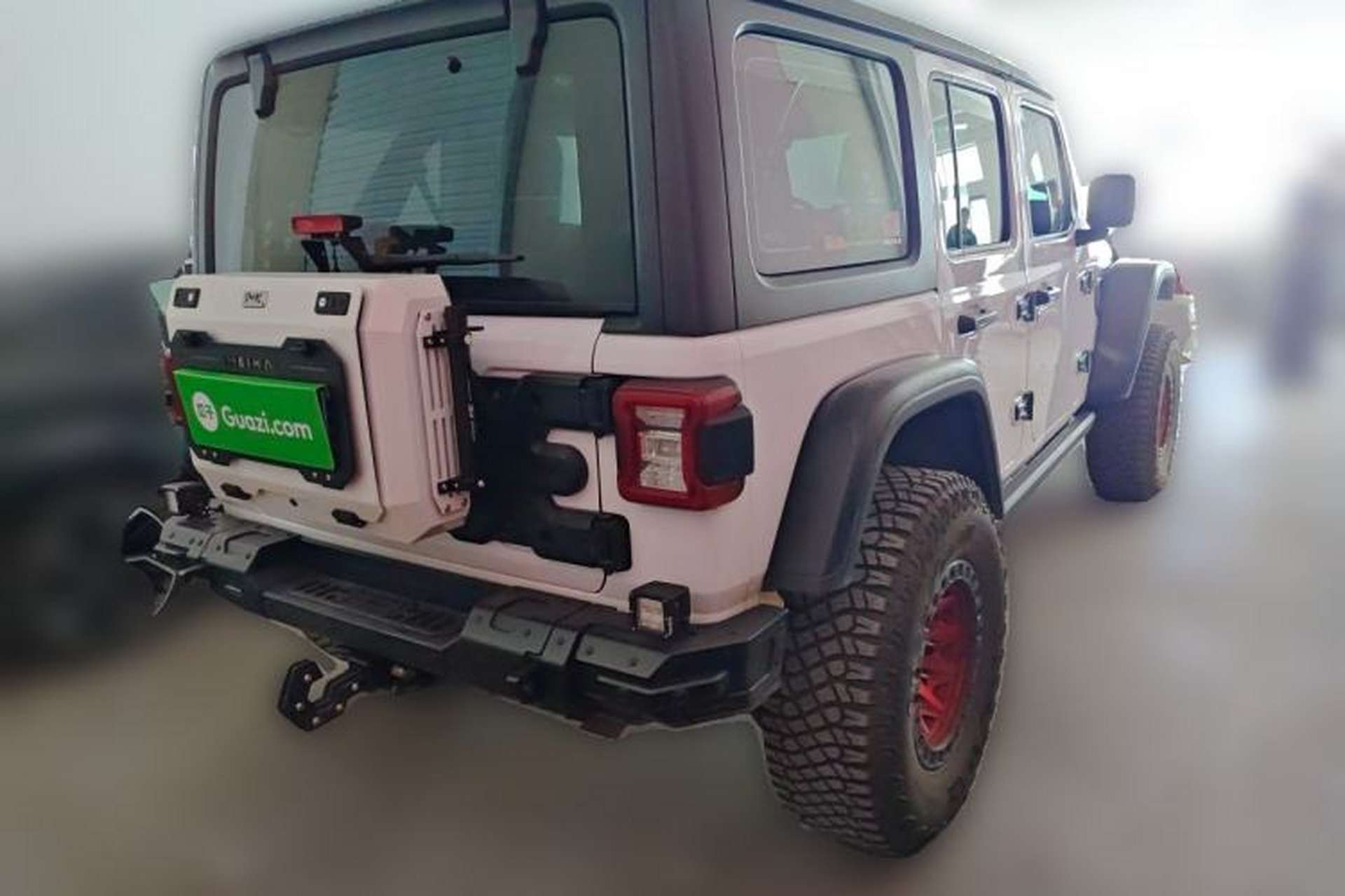 Used Jeep Wrangler 2018 2.0T Rubicon Four-Door Edition Rear Right 45 Deg