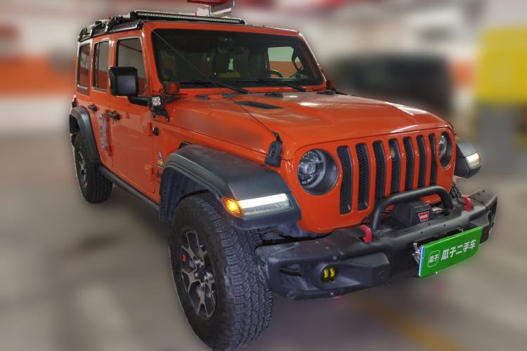 Used Jeep Wrangler 2018 2.0T Rubicon Four-Door Edition Front Right 45 Deg