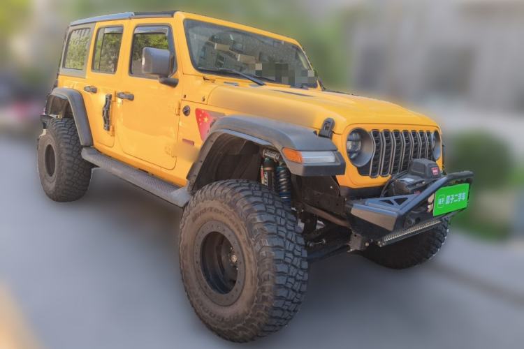 Used Jeep Wrangler 2018 2.0T Sahara Four-Door Edition Front Right 45 Deg