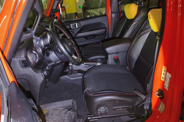 Used Jeep Wrangler 2018 2.0T Rubicon Four-Door Edition Left Front Seat