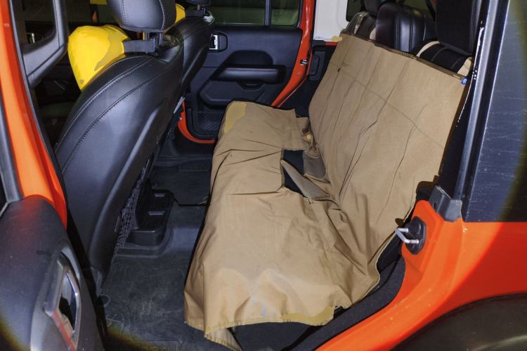 Used Jeep Wrangler 2018 2.0T Rubicon Four-Door Edition Left Rear Seat