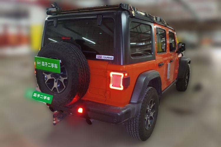 Used Jeep Wrangler 2018 2.0T Rubicon Four-Door Edition Rear Right 45 Deg