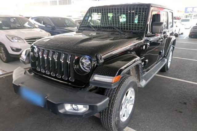 Used Jeep Wrangler 2019 2.0T Sahara Four-Door Version China VI Emission Standard