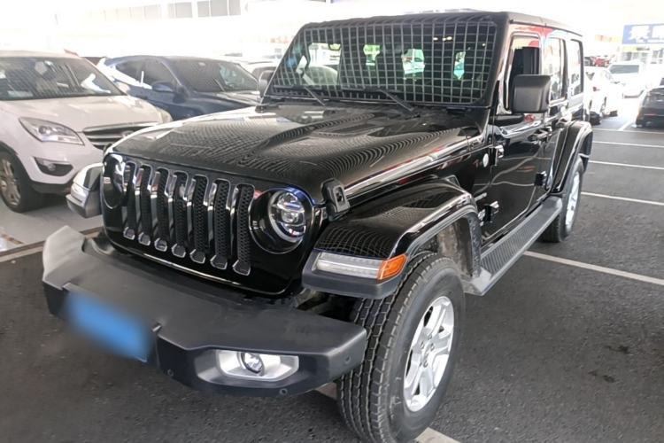 Used Jeep Wrangler 2019 2.0T Sahara Four-Door Version China VI Emission Standard Guazi used car, China used car export, Used car for sale, Used Jeep cars, Cheapest cars for sale