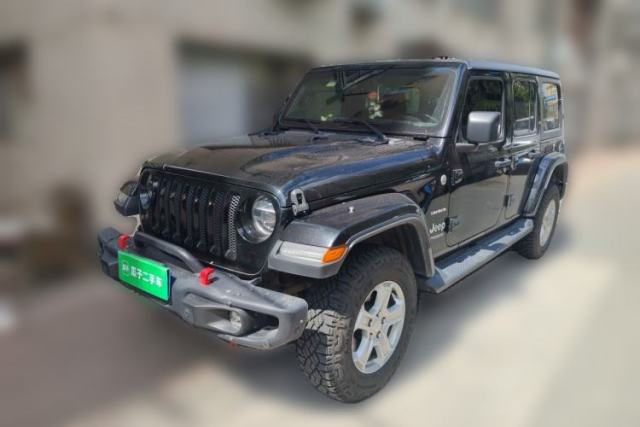 Used Jeep Wrangler 2019 2.0T Sahara Four-Door Version China VI Emission Standard