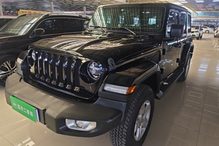 Used Jeep Wrangler 2019 2.0T Sahara Four-Door Version China VI Emission Standard Guazi used car, China used car export, Used car for sale, Used  cars, Cheapest cars for sale