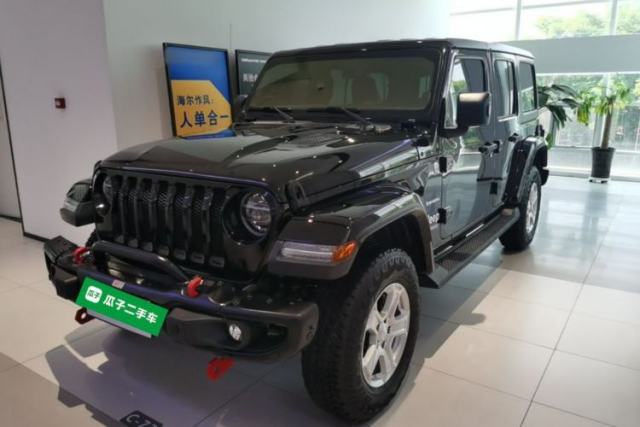 Used Jeep Wrangler 2019 2.0T Sahara Four-Door Version China VI Emission Standard