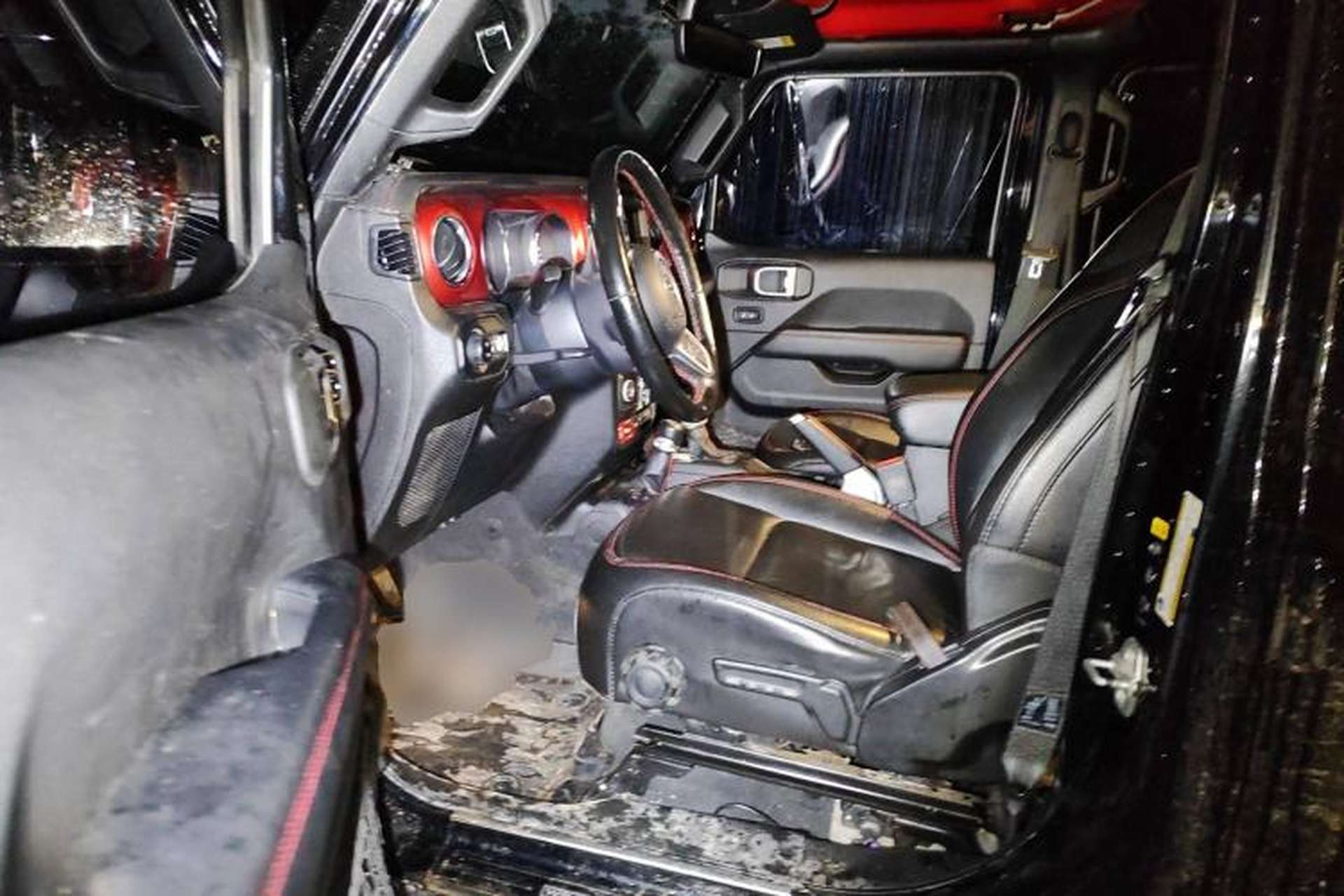 Used Jeep Wrangler 2019 2.0T Rubicon Four-Door Version China V Emission Standard Driver Seat