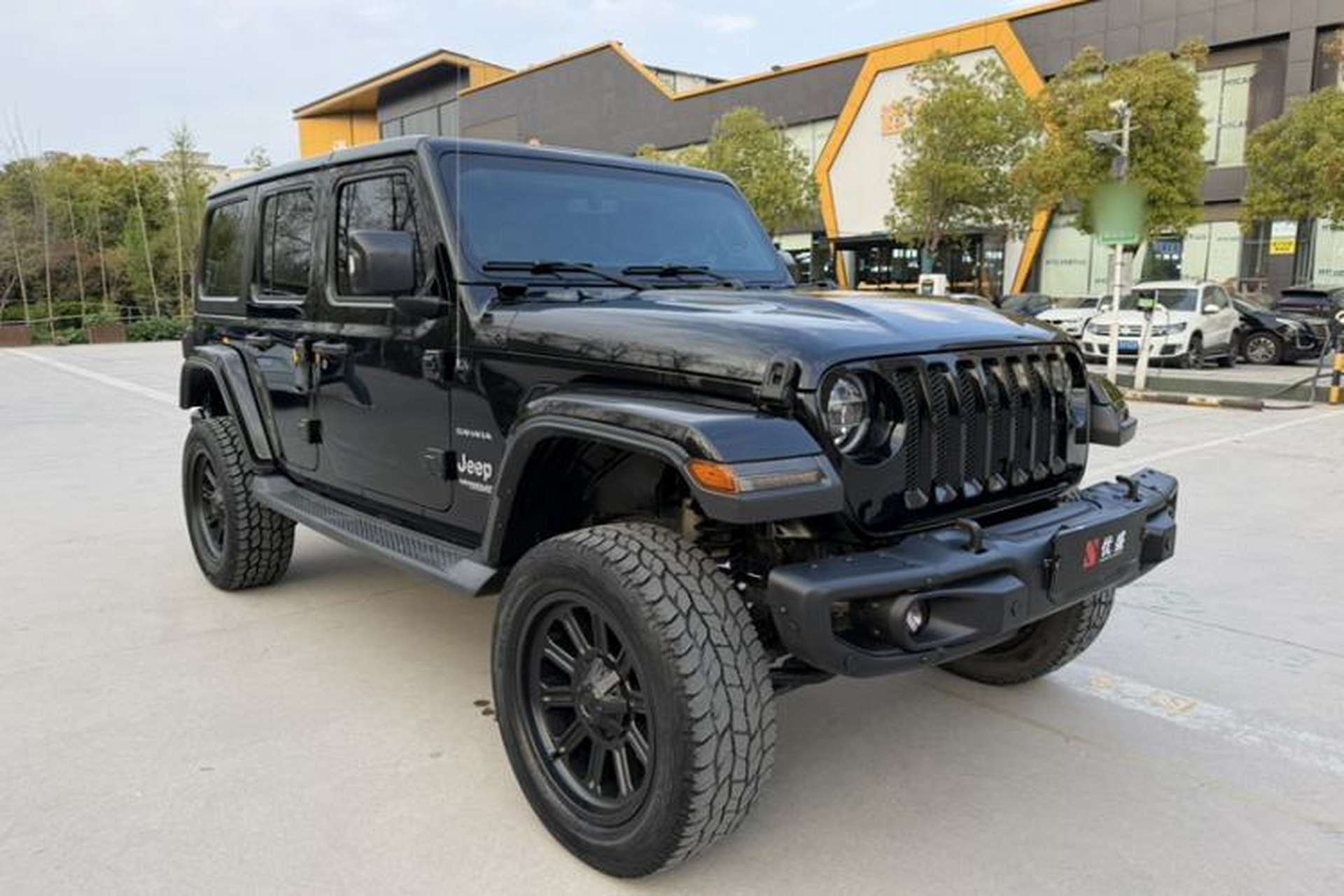 Used Jeep Wrangler 2019 2.0T Sahara Four-Door Version China VI Emission Standard Exterior 2