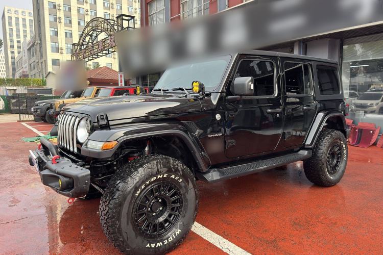 Used Jeep Wrangler 2019 2.0T Sahara Four-Door Version China VI Emission Standard Exterior 2