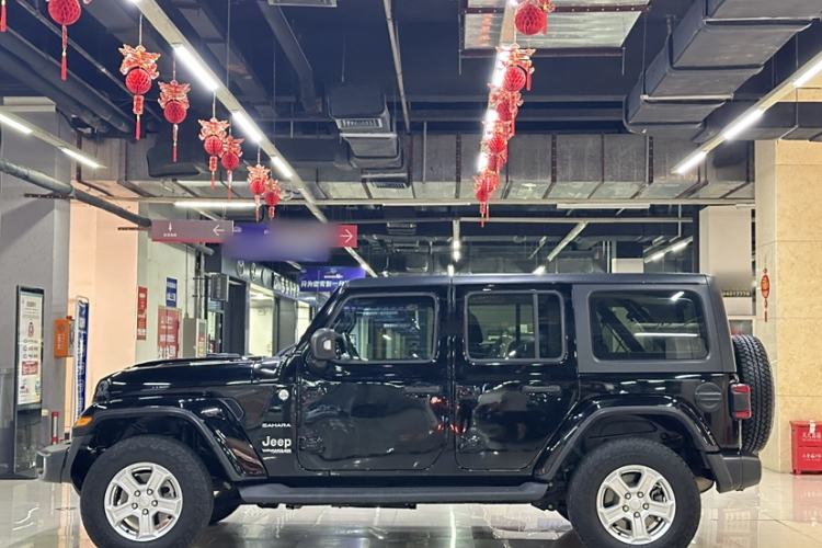 Used Jeep Wrangler 2019 2.0T Sahara Four-Door Version China VI Emission Standard Exterior 2