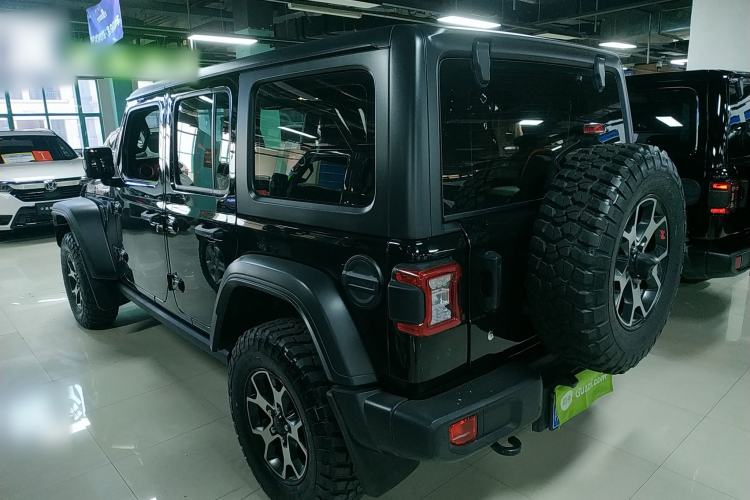Used Jeep Wrangler 2019 2.0T Rubicon Four-Door Version China VI Emission Standard Exterior 3