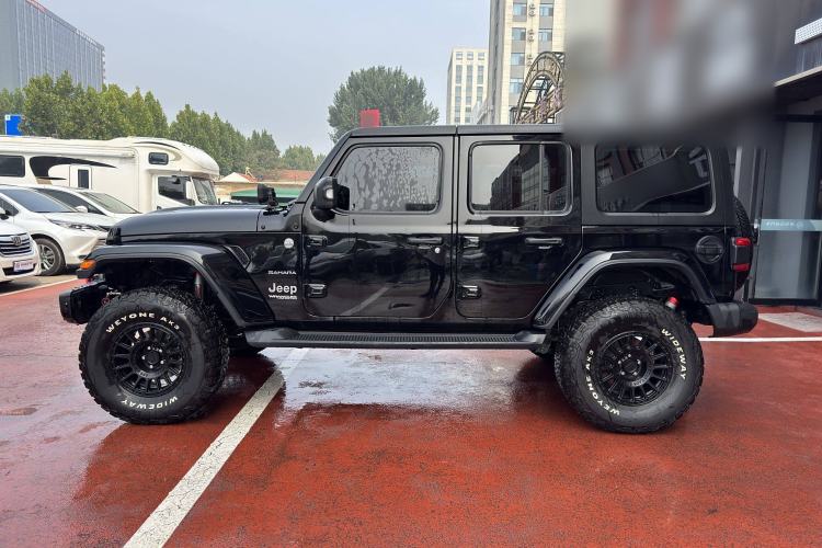 Used Jeep Wrangler 2019 2.0T Sahara Four-Door Version China VI Emission Standard Exterior 3