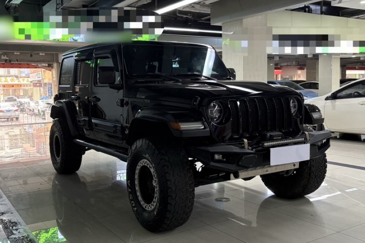 Used Jeep Wrangler 2019 2.0T Sahara Four-Door Version China VI Emission Standard Exterior 6