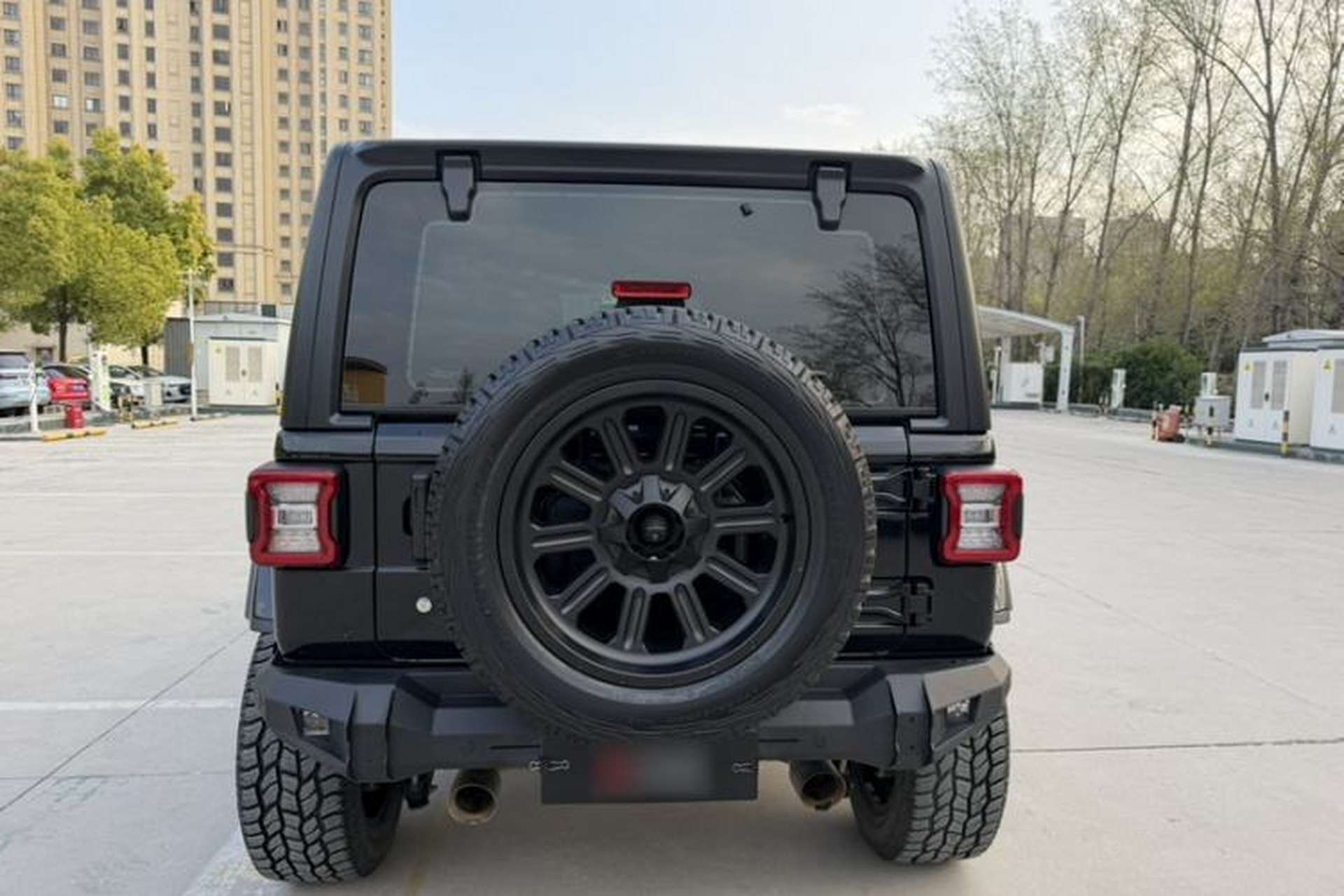 Used Jeep Wrangler 2019 2.0T Sahara Four-Door Version China VI Emission Standard Exterior 6