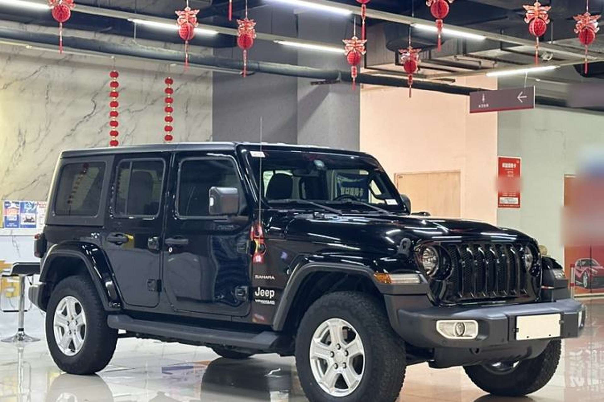 Used Jeep Wrangler 2019 2.0T Sahara Four-Door Version China VI Emission Standard Exterior 6