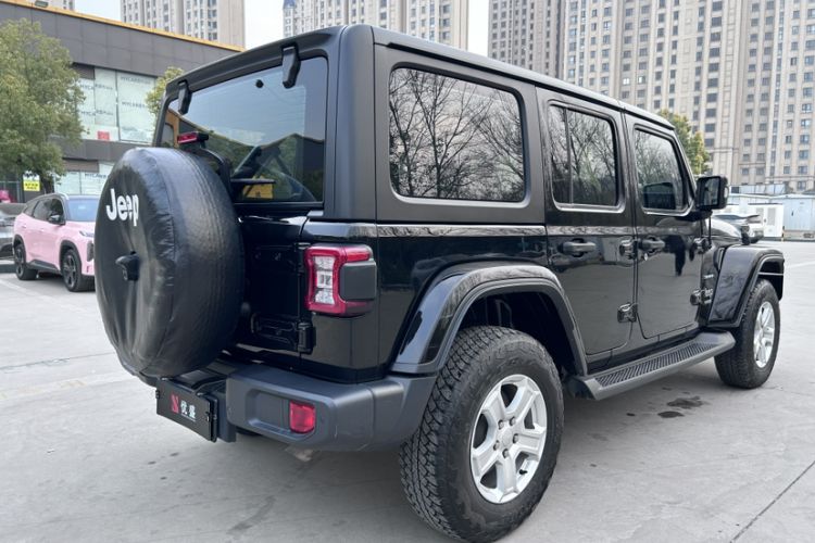 Used Jeep Wrangler 2019 2.0T Sahara Four-Door Version China VI Emission Standard Exterior 7