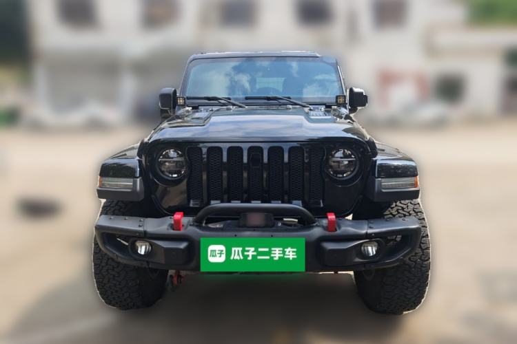 Used Jeep Wrangler 2019 2.0T Sahara Four-Door Version China VI Emission Standard Front