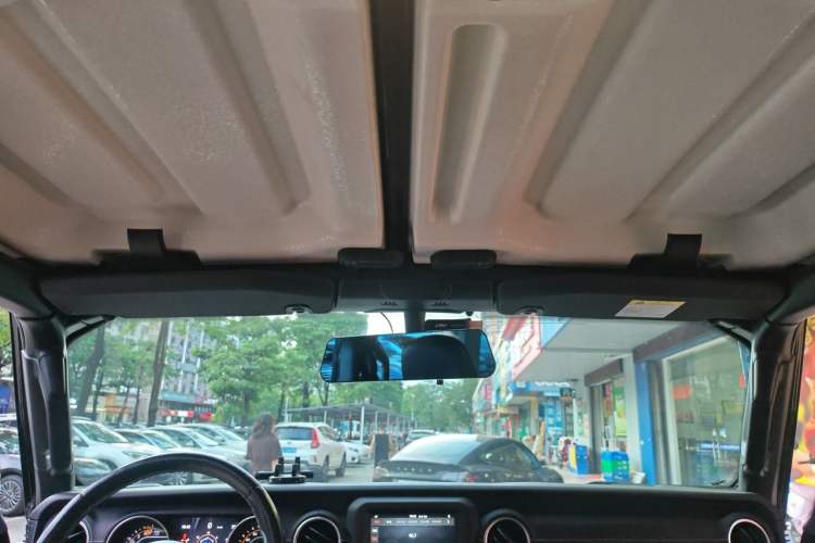 Used Jeep Wrangler 2019 2.0T Sahara Four-Door Version China VI Emission Standard Headliner