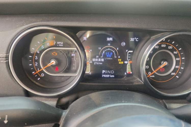 Used Jeep Wrangler 2019 2.0T Sahara 4-Door Version China V Standard Instrument Cluster