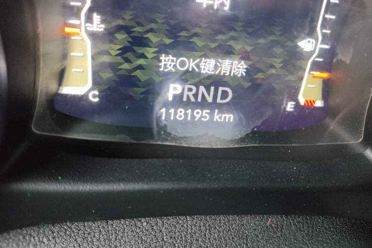 Used Jeep Wrangler 2019 2.0T Rubicon Four-Door Version China VI Emission Standard Odometer Close Up