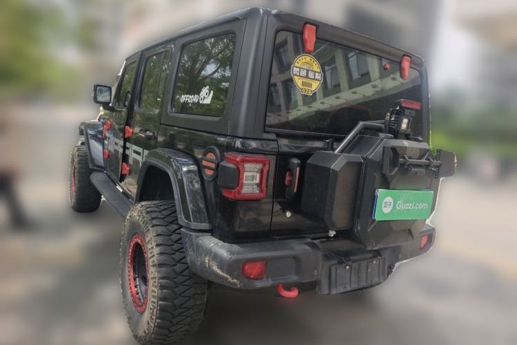 Used Jeep Wrangler 2019 2.0T Sahara 4-Door Version China V Standard Rear Left 45 Deg