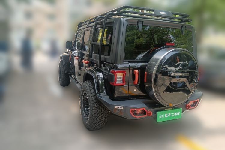 Used Jeep Wrangler 2019 2.0T Sahara 4-Door Version China V Standard Rear Left 45 Deg