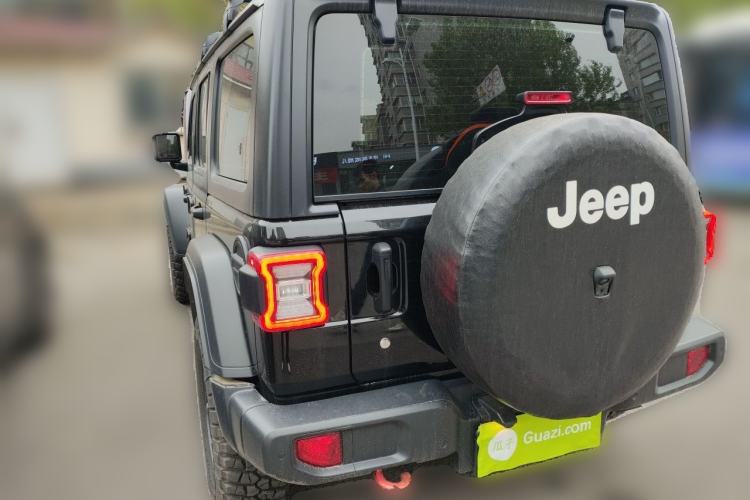 Used Jeep Wrangler 2019 2.0T Rubicon Four-Door Version China VI Emission Standard Rear Left 45 Deg