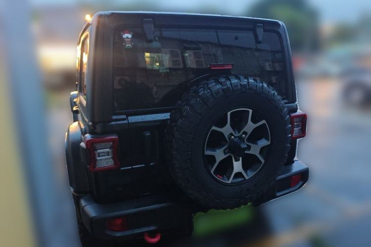 Used Jeep Wrangler 2019 2.0T Rubicon Four-Door Version China VI Emission Standard Rear Left 45 Deg