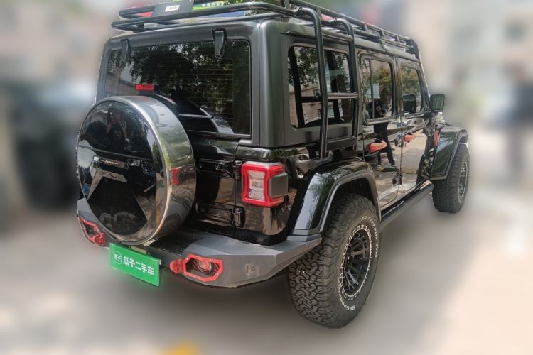 Used Jeep Wrangler 2019 2.0T Sahara 4-Door Version China V Standard Rear Right 45 Deg