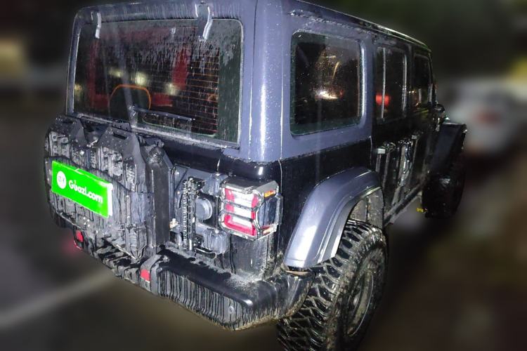 Used Jeep Wrangler 2019 2.0T Rubicon Four-Door Version China V Emission Standard Rear Right 45 Deg