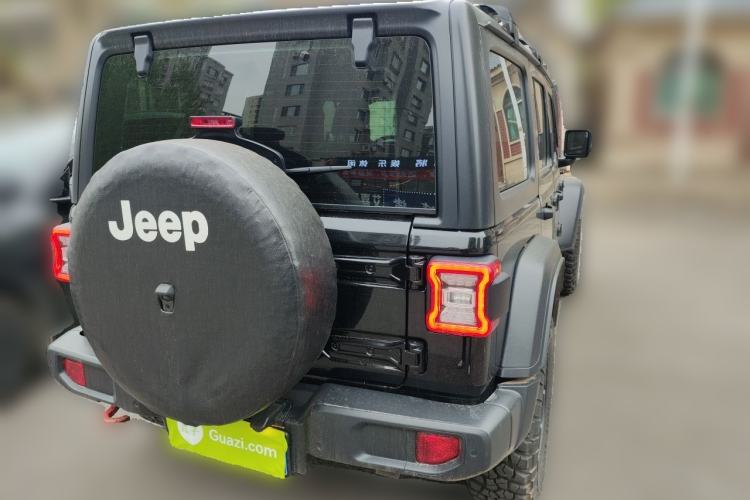 Used Jeep Wrangler 2019 2.0T Rubicon Four-Door Version China VI Emission Standard Rear Right 45 Deg